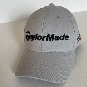 TaylorMade SLDR Tour Preferred Gray Adjustable Strap Golf Hat Baseball Cap